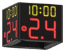 FIBA approved Basketball 24 Second Shot Clock timer and game time, Four-sided